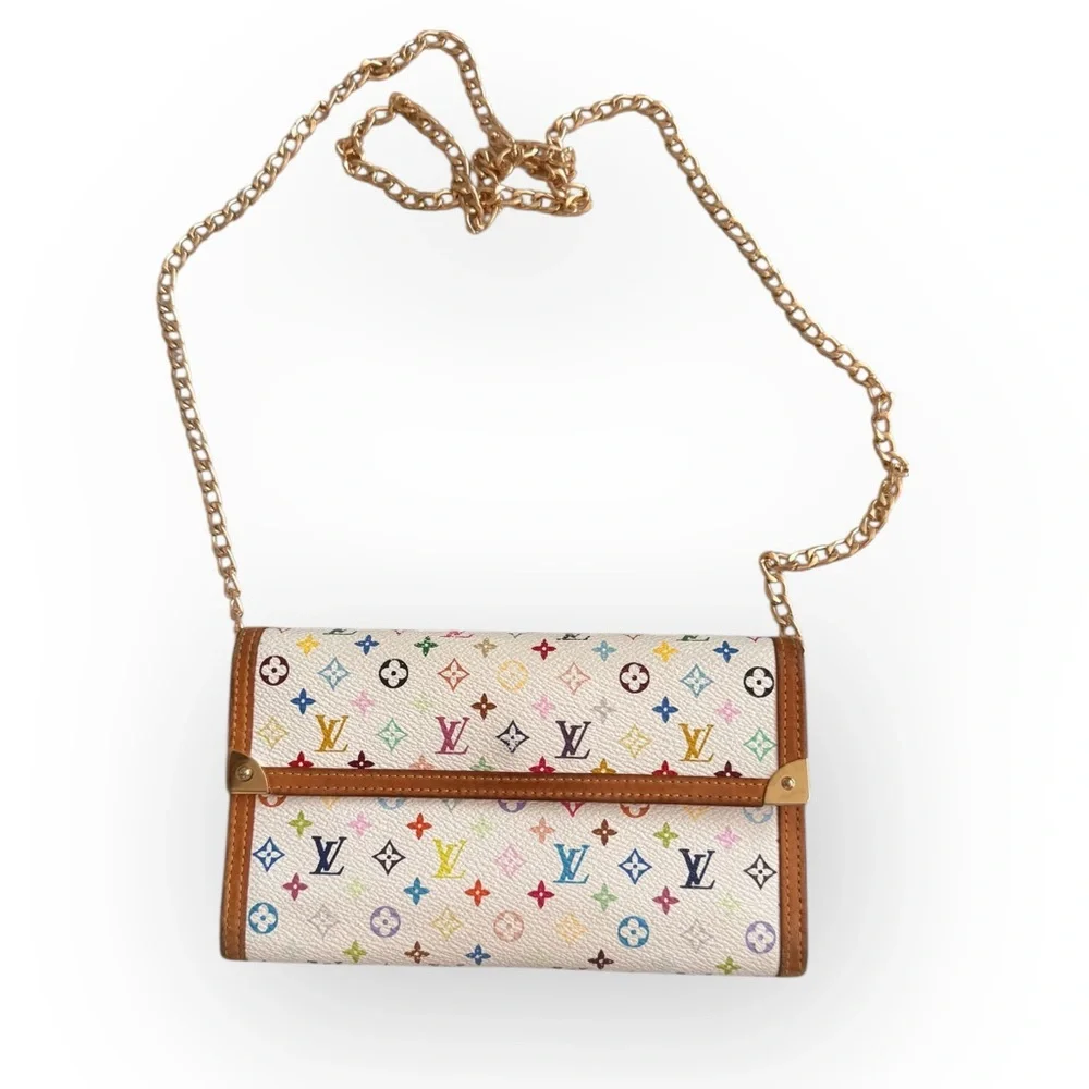 Louis Vuitton Multicolor Sarah Wallet – Authen